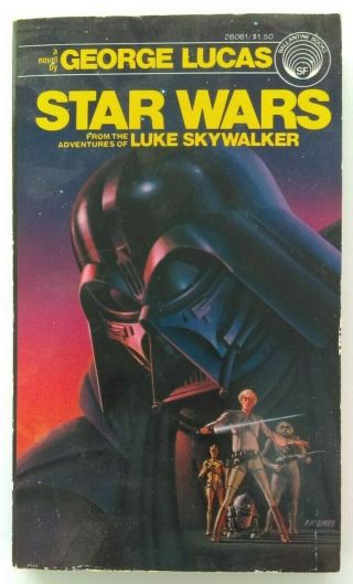 Star Wars - 1976 Ballantine Books 1st Edition Paperback - George Lucas