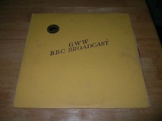 Bob Dylan Scarce Lp (red & Orange Vinyl) Tmq Gww Bbc W/insert 2 Lp 