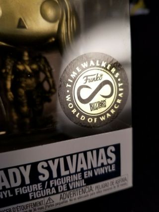 Funko POP Games LADY SYLVANAS GOLD Blizzcon Exclusive 521 World Of funko-pop-games-lady-sylvanas-gold-blizzcon-exclusive-521-world-of