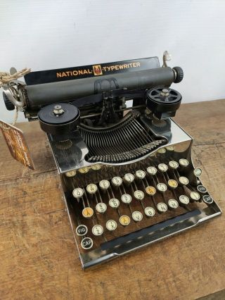 Collectible Typewriter National Nr 5 - No Risk With