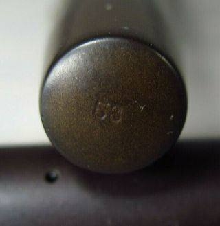 Waterman 58 Black Hard Rubber Lever Filled Fountain Pen W/ Gold Trim Restored 3