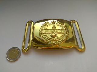 Scout Belt Buckle From Indonesia - Special Event Buckle - Big Type