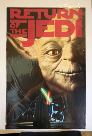 Star Wars The Empire Strikes Back Yoda Trends Store 27x40 Poster 1983