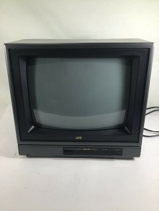 Vintage JVC CRT Color Retro Gaming TV Monitor - 3