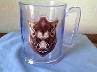 Wizard Harry Potter Universal Orlando Plastic Butterbeer Boar Mug Collectible