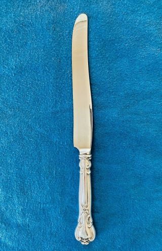 Gorham Chantilly Sterling Silver French Hollow Knife 9 5/8 " No Mono