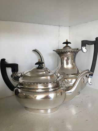 Vintage Sheffield England Epns A1 Teapot Coffee Pot