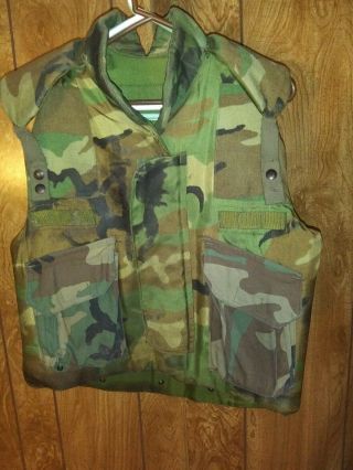 Body Armor Fragmentation Vest Us Army Vintage Cold War Flak Jacket Militaria