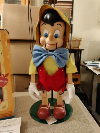 Disney Telco Motion - Ettes Pinocchio Marionette Singing Puppet 080524588888