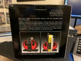 Gentle Giant STAR WARS Rebel Emblem Collectible Bookends 110/640 2