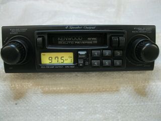 Kenwood Krc - 1007 Am/fm Cassette Radio Knob (shaft Style) Old School Vintage