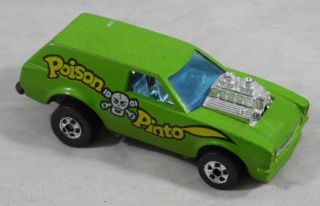 Vintage 1975 Mattel Hot Wheels Poison Pinto Car 2