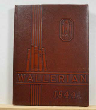 1944 Waller High School Yearbook - Wallerian - Chicago Illinois Il Annual