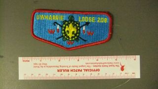 Boy Scout Oa 208 Uwharrie Flap 1009ii