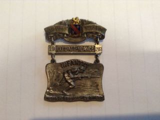 Indiana Army Nationl Guard Medal 1939,  3 Rd Battaion,  152 Infantry Regiment,  76