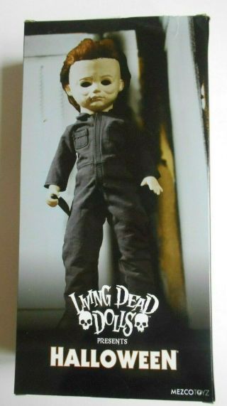 Mezco Living Dead Dolls Halloween Michael Myers Doll 10 Inch Horror Slasher