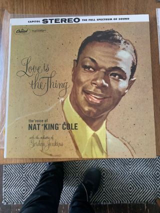 Nat King Cole Love Is The Thing 2 Lp 45 Rpm Analogue Productions Played Once Nm