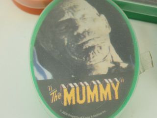Vintage Halloween 3 Creepy Classics Mummy Bride Of Franken playing Cards 2