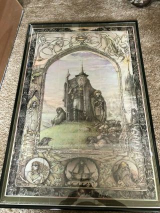 Lord Of The Rings Athena International 1976 Tolkien By Jimmy Cauty