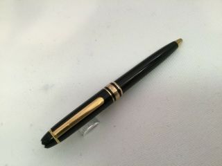 Montblanc Meisterstuck Mozart (mini Size) Ballpoint Pen Black W/ Gold Trim 116