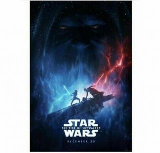 2019 Disney D23 Expo Exclusive Star Wars The Rise Of Skywalker Poster 19 " X 27 "