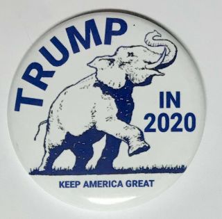 Donald Trump For President 2020 Campaign Button