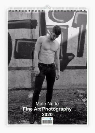 Collectibles Male Nude Fine Art Photography Wall Calendar 2020