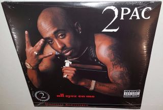2pac All Eyez On Me (2001) 4x Vinyl Lp Pressing Outlawz Dr Dre