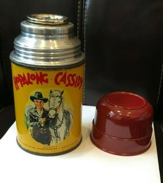 1950 Hopalong Cassidy Thermos Price For Piece No Lunch Box