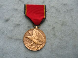 Wwi Us Navy Medal Naval Reserve Service Pb Wwii