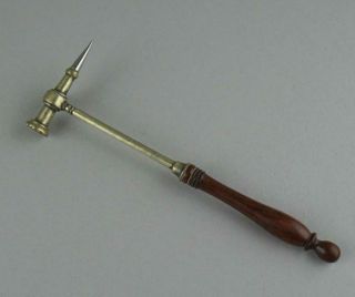 Antique 19th C.  Victorian Court Judge Barristers Desktop Letter Wax Seal Hammer