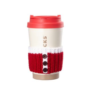 Starbucks Korea 2018 Christmas Ss Elma Red Sweater Tumbler 355ml,  Tracking