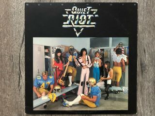 Quiet Riot W/ Randy Rhoads Quiet Riot Ii Japanese Lp 1979 Cbs/sony ‎– 25ap 1192