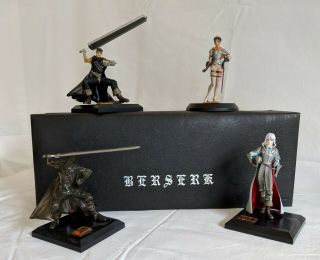 Berserk Limited Edition Figure Set By Yujin: Guts,  Griffith & Casca