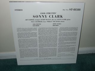 Sonny Clark – Cool Struttin’ – Music Matters Blue Note 33.  3 RPM 2