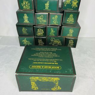 Boyds Bears Nativity 17 pc School Holiday Pageant Box 14 Pc are 1st Edition 2