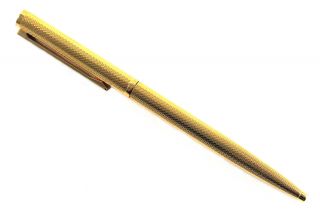 Collectible Classic Gemline Dunhill Gold Ballpoint Pen & Case Box