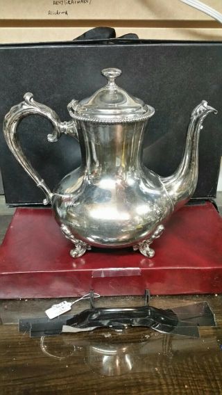 Antique Silver Tea Pot.  By Simpson Hall Miller& Co.  Usa.  525