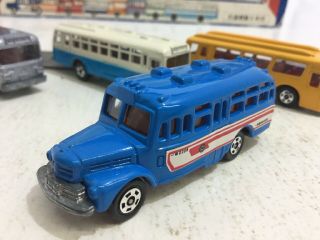 Vintage Tomy Tomica No 6 Isuzu Bonnet Blue Coach Bus 1:64 Or 3” Japan Variation