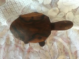 Vintage Souvenir Hand Carved Sea Turtle 9 