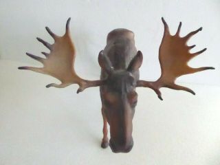 Vintage Breyer 1966 - 1996 P.  Lehew Medium Brown Moose Antlers,  Mold 79 matte 3