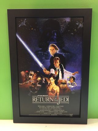 Star Wars Return Of The Jedi Framed Movie Poster
