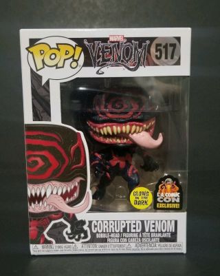 Funko Pop Corrupted Venom Gitd La Comic Con Exclusive