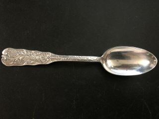 Antique Sterling Silver Teaspoon,  Gorham,  St.  Cloud Pattern 1885