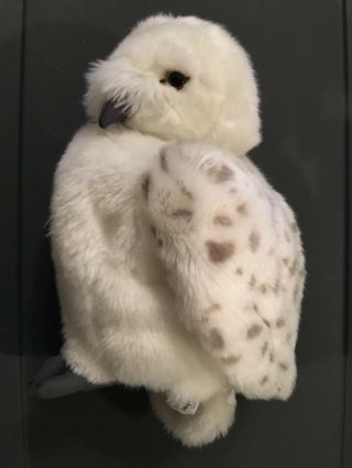 The Wizarding World Of Harry Potter 11 " Hedwig Owl Plush Hand Puppet With Sound