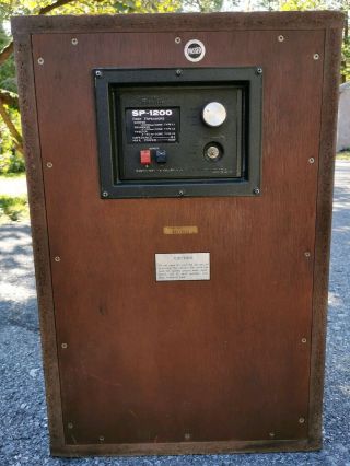 Vintage Sansui Sp - 1200 Speaker 2