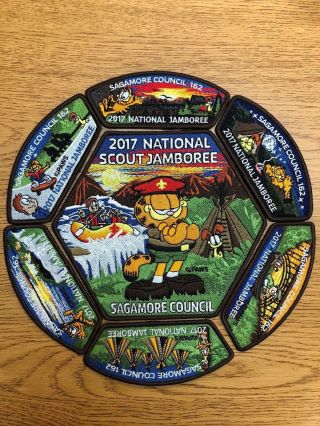 Jamboree Sagamore Council 2017 Patch Set
