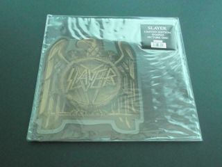 Slayer Seasons In The Abyss 1991 Uk 7 " Vinyl Record Picture Disc Single Ex/ex