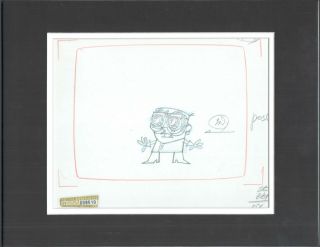 Dexters Lab Cartoon Production Cell Layout Drawing Cartoon Network Seal 102