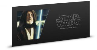 2018 Niue Star Wars: A Hope - Obi - Wan Kenobi Foil Note 5 G Silver Bu Sku52861